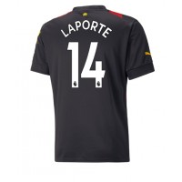 Fotbalové Dres Manchester City Aymeric Laporte #14 Venkovní 2022-23 Krátký Rukáv